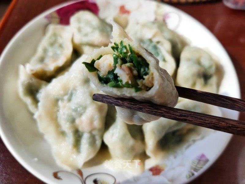 CREVETTES.Omelette Ciboulette