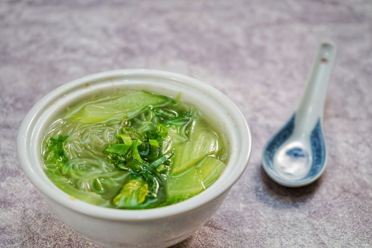 potage.aux vermicelles et choux shanghai